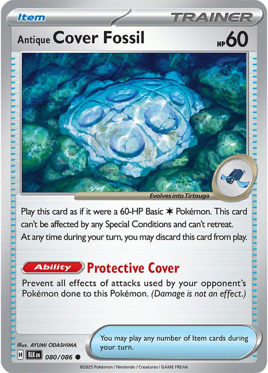 Antique Cover Fossil - Black Bolt 080/086