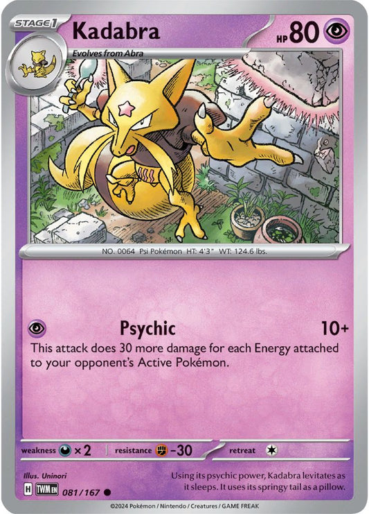 Kadabra - Twilight Masquerade 081/167