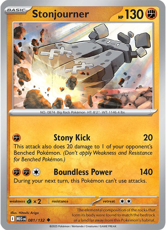 Stonjourner - Mega Evolution 081/132