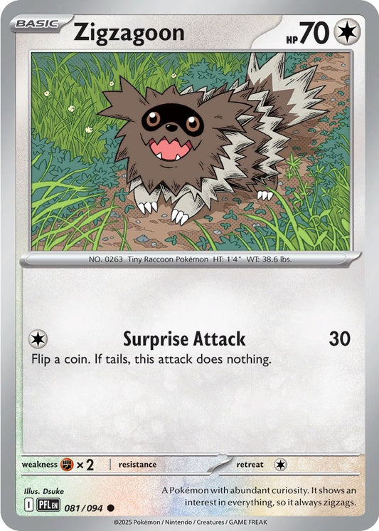 Zigzagoon - Phantasmal Flames 081/094