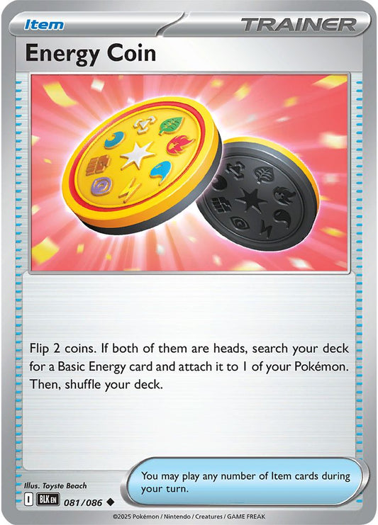 Energy Coin - Black Bolt 081/086