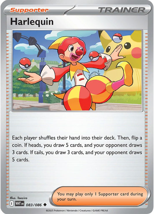 Harlequin - White Flare 083/086