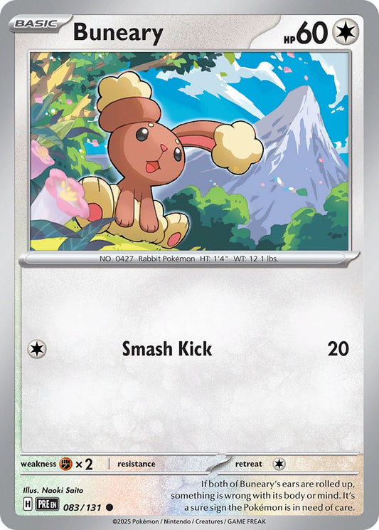 Buneary - Prismatic Evolutions 083/131