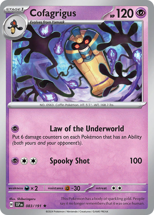 Cofagrigus - Surging Sparks 083/191