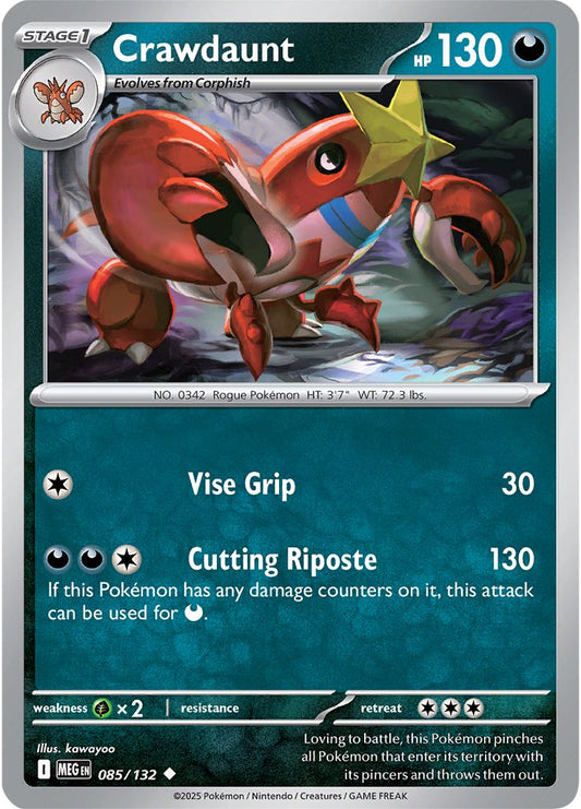 Crawdaunt - Mega Evolution 085/132