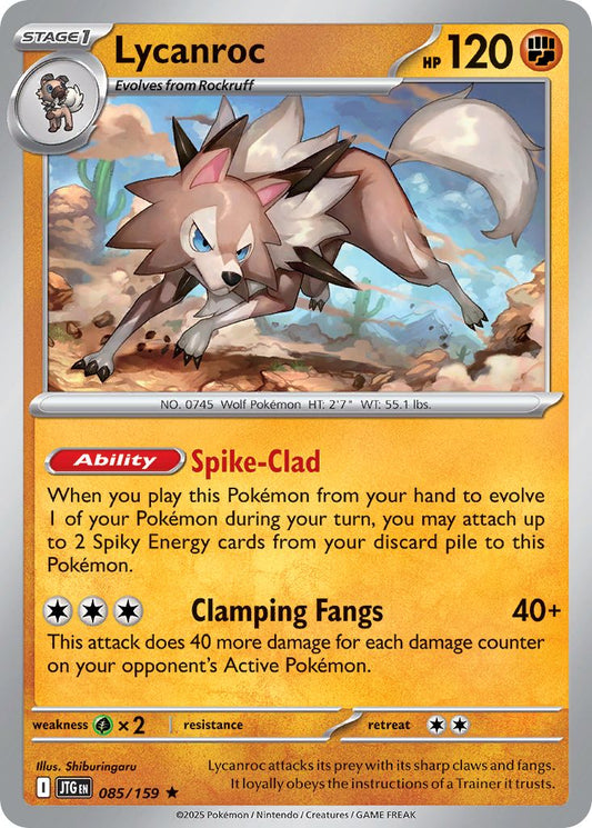 Lycanroc - Journey Together 085/159