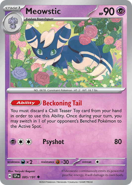 Meowstic - Surging Sparks 085/191