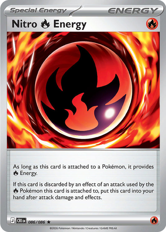 Nitro Fire Energy - Chaos Rising 086/086
