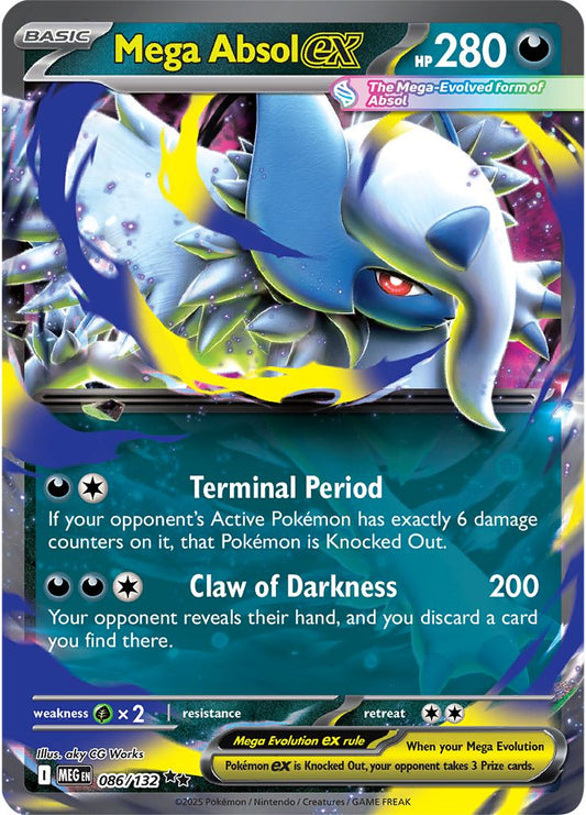 Mega Absol ex - Mega Evolution 086/132