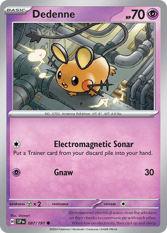 Dedenne - Surging Sparks 087/191