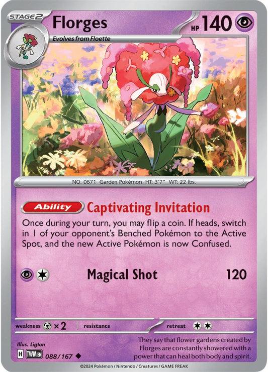 Florges - Twilight Masquerade 088/167