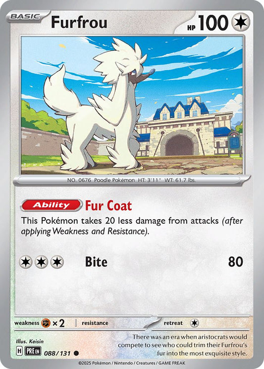 Furfrou - Prismatic Evolutions 088/131