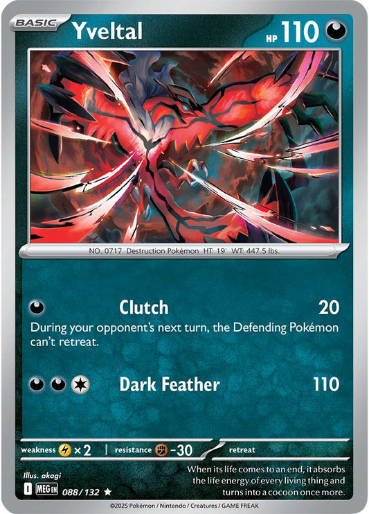 Yveltal - Mega Evolution 088/132