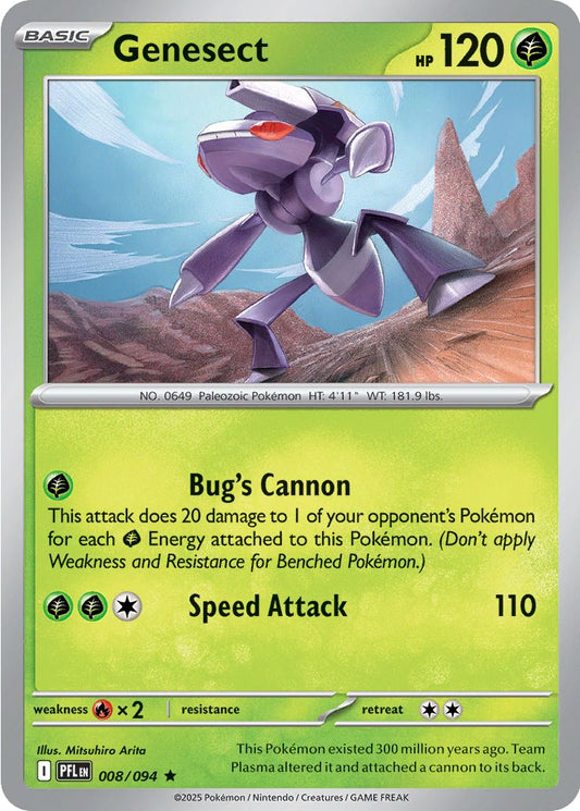 Genesect - Phantasmal Flames 008/094
