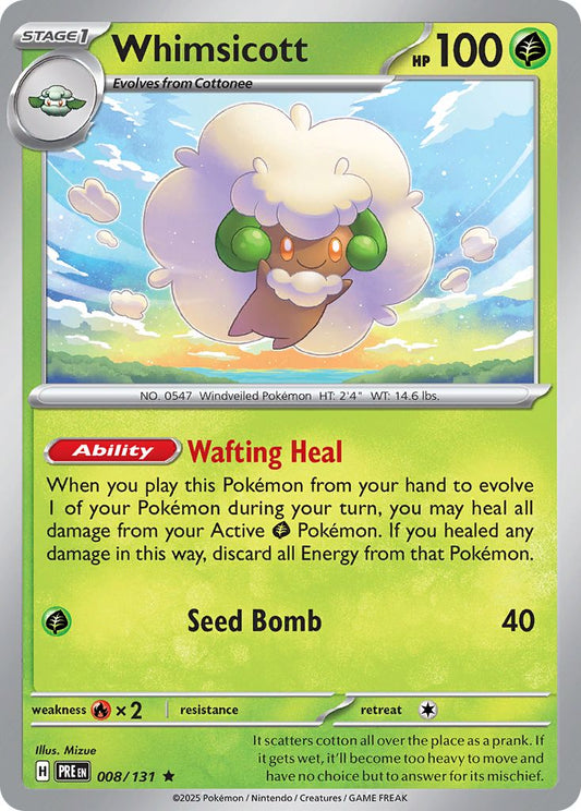 Whimsicott - Prismatic Evolutions 008/131