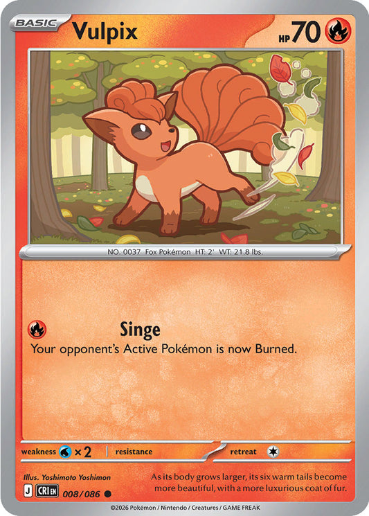 Vulpix - Chaos Rising 008/086