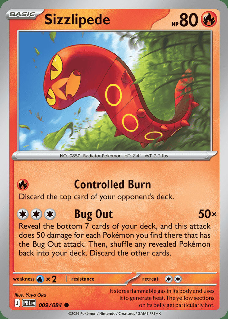 Sizzlipede - Pitch Black 009/084