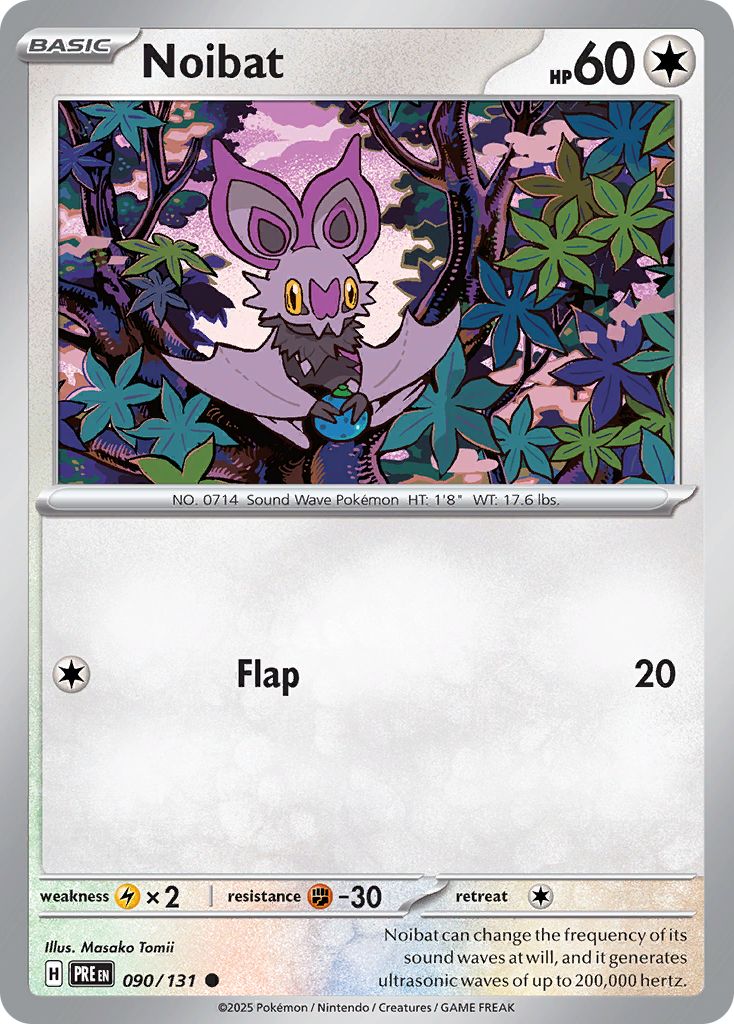 Noibat - Prismatic Evolutions 090/131