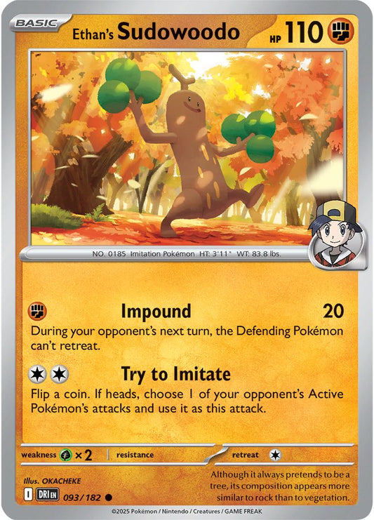 Ethan's Sudowoodo - Destined Rivals 093/182