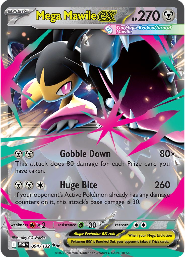 Mega Mawile ex - Mega Evolution 094/132