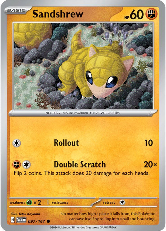 Sandshrew - Twilight Masquerade 097/167