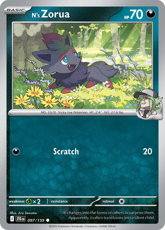 N's Zorua - Journey Together 097/159