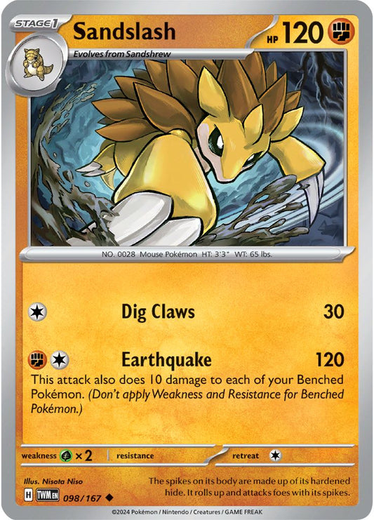 Sandslash - Twilight Masquerade 098/167