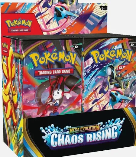 Mega Evolutions - Chaos Rising Booster Box