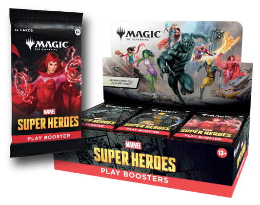 Marvel Super Heroes Play Booster